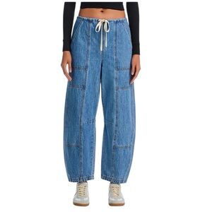 BLANKNYC DRAWCORD JEANS IN FAN MAIL SIZE XS